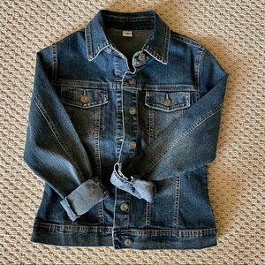Prana Distressed Denim Jacket